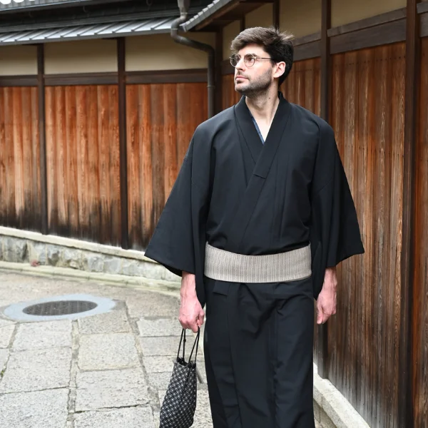 Men's plan at andot kyoto - Classical luxury kimono rentals for men